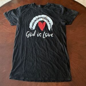 'God is Love' - Black T-Shirt